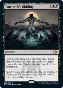 [1x] Patriarch's Bidding Near Mint, English Modern Horizons 2 MTG Magic - Picture 1 of 1