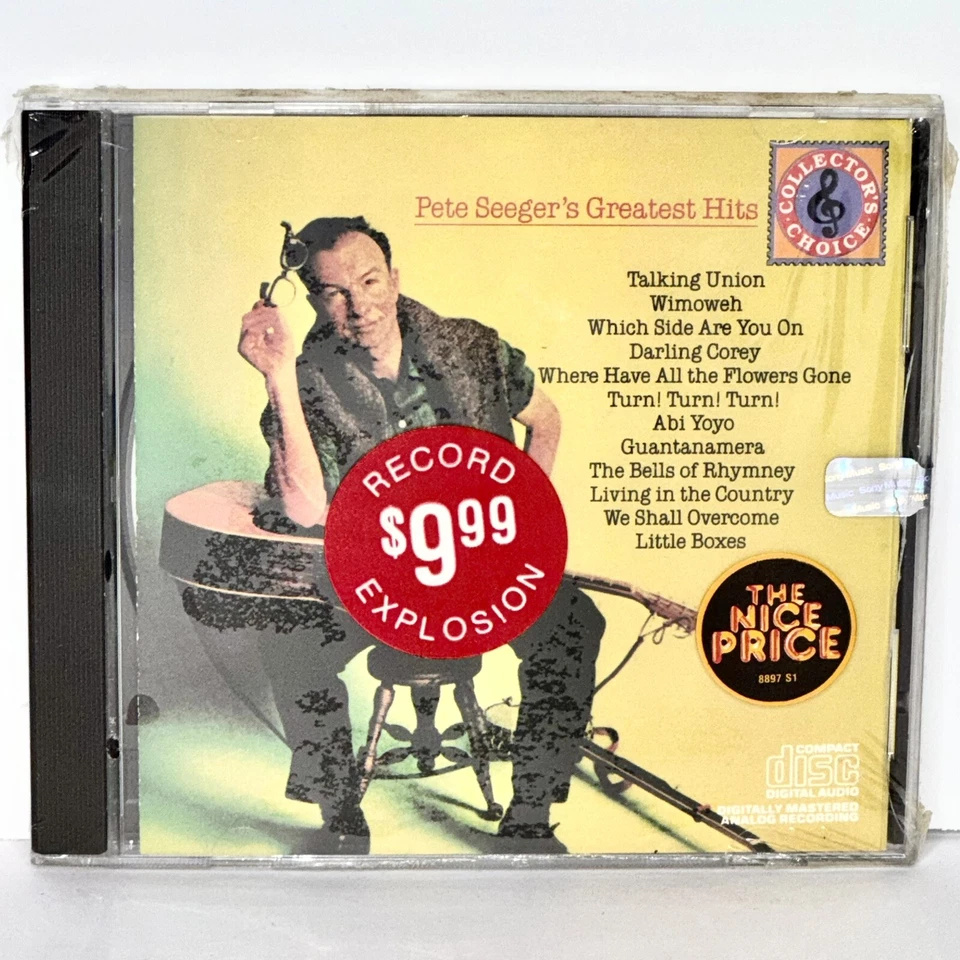 Factory Sealed (shrink wrapped) Pete Seeger’s Greatest Hits CD Foto 1 de 2