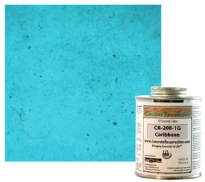 Fast Drying Concrete Stain-Professional-Easy to Use 400-600sq ft Caribbean - Picture 1 of 4