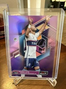 2023 Topps Finest MLS PEDRO VITE PURPLE REFRACTOR VANCOUVER 140/250 #52 - Picture 1 of 3