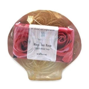 Juego de regalo tropical jabón perfumado rosa té Sea Shell Maui - 49769 - Imagen 1 de 1