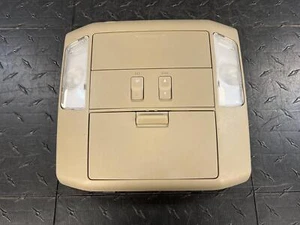 2007 - 2013 Toyota Tundra Sand Beige-44 Illuminated Roof Console - Picture 1 of 3