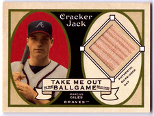 2005 Topps Cracker Jack "Marcus Giles" Take Me Out {NrMt-Mt} Game Used Bat