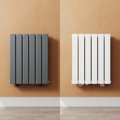 Flachheizkörper Klein Badheizkörper Doppellagig Paneel Heizkörper Anthrazit/Weiß - Bild 1 von 4