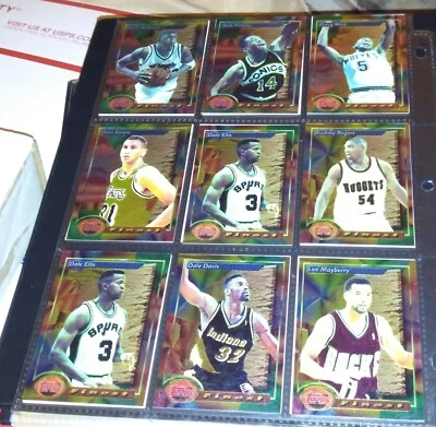 1993-1994 Finest Basketball Lot Of 18 Cards - Изображение 1 из 4