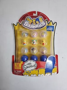 NEW SEALED SIMPSONS SQUINKIES SERIES 1 FIGURES 12 PACK 2012 RARE 3 MYSTERY - Picture 1 of 2