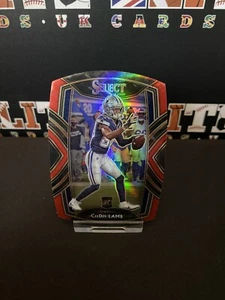 2020 Select Prizm Maroon Die Cut #257 CeeDee Lamb Dallas Cowboys (B1-T1) - Picture 1 of 2