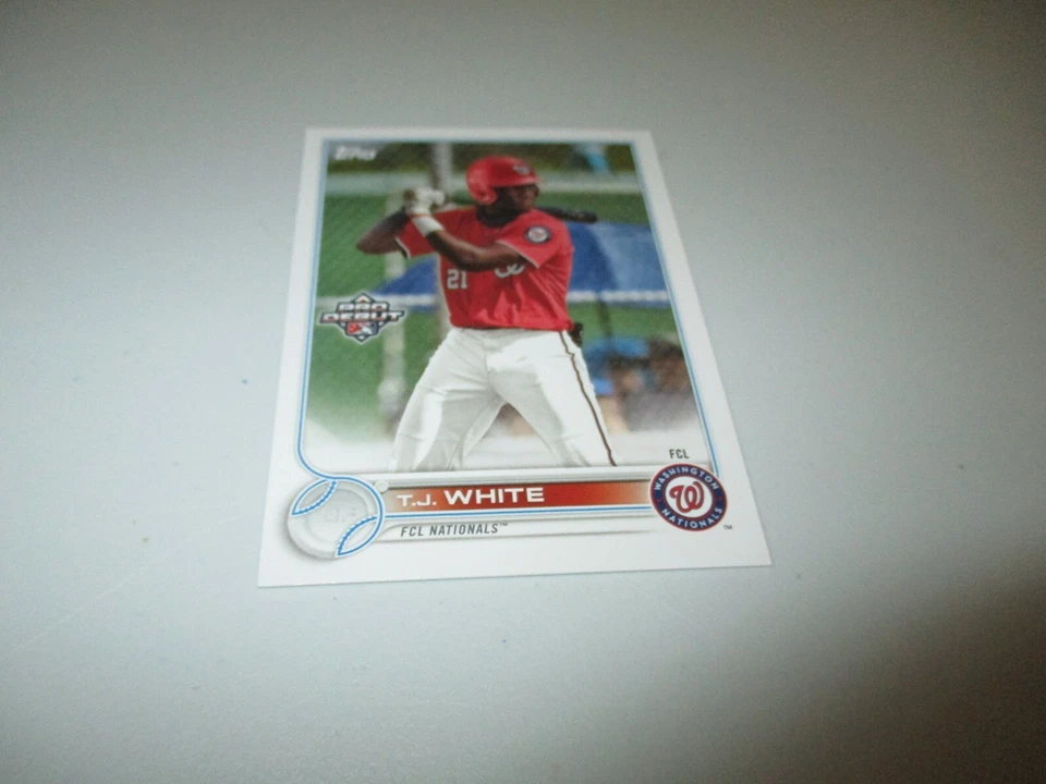 T.J. White 2022 Topps Pro Debut #PD-191 - Image 1 of 1