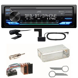 JVC KD-X482DBT Bluetooth DAB Einbauset für Mercedes SLK R170 W208 W210 - Bild 1 von 1