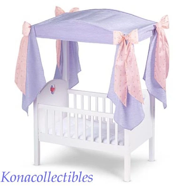 ¡Juego de toldo American Girl Bitty Baby solo para cuna! ¡Nuevo! ¡Retirado! Foto 1 de 1