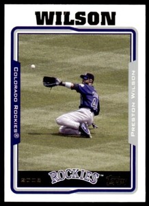 2005 Topps Preston Wilson . Colorado Rockies #53
