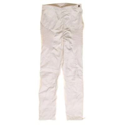 FREE PEOPLE новый женщин белый Kaelin искусственной кожи Moto узкие брюки 2 TEDO - Изображение 1 из 4