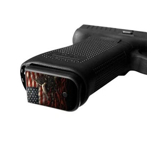 Pistol Mag Base Plates Vinyl Decals / 12-Pack - Picture 1 of 2