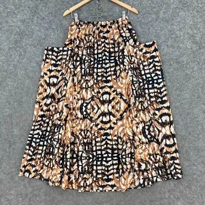 Maxi Falda Silence & Noise Mujer Talla Libre Multicolor Cintura Elástica 9313 Foto 1 de 4