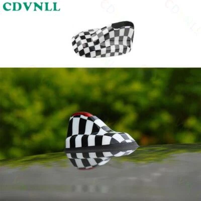 Cubierta de marco receptor de antena aleta de tiburón blanco negro para Mini Cooper Clubman F54 Foto 1 de 4