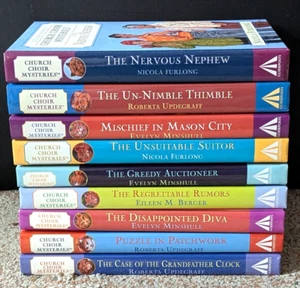 Lot: Church Choir Mysteries Guideposts Cozy Books Hardcover Series Gracie Parks - Picture 1 of 11