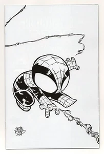 AMAZING SPIDER-MAN #51 (1:50) SKOTTIE YOUNG VARIANTE BOCETO EN BLANCO Y NEGRO 2024 CASI NUEVO- CASI NUEVO - Imagen 1 de 4