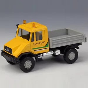 Modellino auto 1:43 Unimog pickup truck pressofuso giocattolo per bambino ragazzo regali - Foto 1 di 3