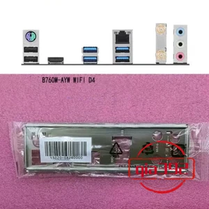 I/O Shield Brand New For ASUS B760M-AYW WIFI D4 Mainboard Backplane - Afbeelding 1 van 1