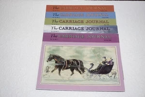 Lot of 5 Vintage 2002 The Carriage Journal Magazines - Imagen 1 de 5