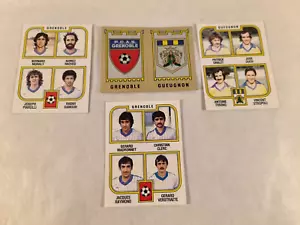 sympa lot de carte 1983 - 83 France / Grenoble Gueugnon stickers ( panini ) 1 - Imagen 1 de 1