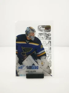 2016-17 Upper Deck Ice Jake Allen Subzero #TALLA-44 St. Louis Blues - Imagen 1 de 2