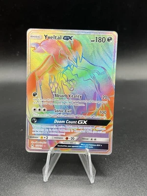 Yveltal GX (Secret) 137/131 Pokemon Sm-Forbidden Light Holo (NM) BJ3 - Image 1 of 3