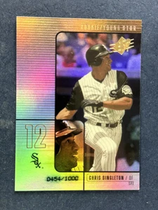 2000 Upper Deck SPx #115 Chris Singleton White Sox /1000 - Bild 1 von 2