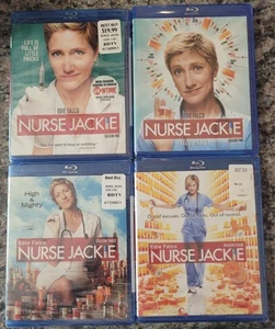 Nurse Jackie Season 1-4 Blu-ray 1,2,3,4 NEVER TRUST STOCK PHOTOS - Picture 1 of 10