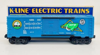 K-Line 1987 TCA National Convention Research Triangle Park Raleigh Boxcar K-6406 - Image 1 of 4