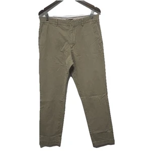 Pantalones Banana Republic Para Hombre 33 X 34 Tostado Caqui Aiden Chino Recto tiro Medio - Imagen 1 de 10