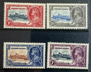 LEEWARD ISLANDS 1935 . KGV Silver Jubilee Set . Very fresh LMM - Picture 1 of 1