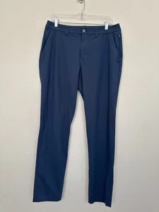 Lululemon ABC Classic Fit Pant Navy Blue Warpstreme Athletic Mens 32x32 Waist 32 - Bild 1 von 7