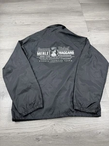 Vintage George Dickel Jacket Mens M Merle Haggard Ain’t Nothing Better USA 80s - Picture 1 of 11