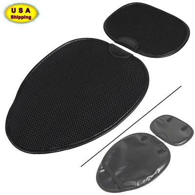 Circulator Driver & Passenger Seat Pad For Harley Softail Electra Road Tri Glide — 第 1/4 张图片