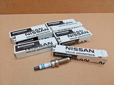 Nissan Juke F15 Spark Plugs 1.6 X8 X-Trail T32 B24011KTVA Micra Note Genuine NEW - Image 1 of 4