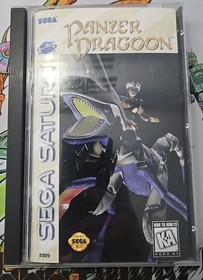 Panzer Dragoon (Sega Saturn, 1995) Authentic CIB Complete w/ Manual + Reg Card 