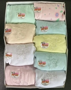 Paquete de 9 bragas vintage SO-EN XL SOEN ropa interior bragas abuela años 90 nuevas de stock - Imagen 1 de 6