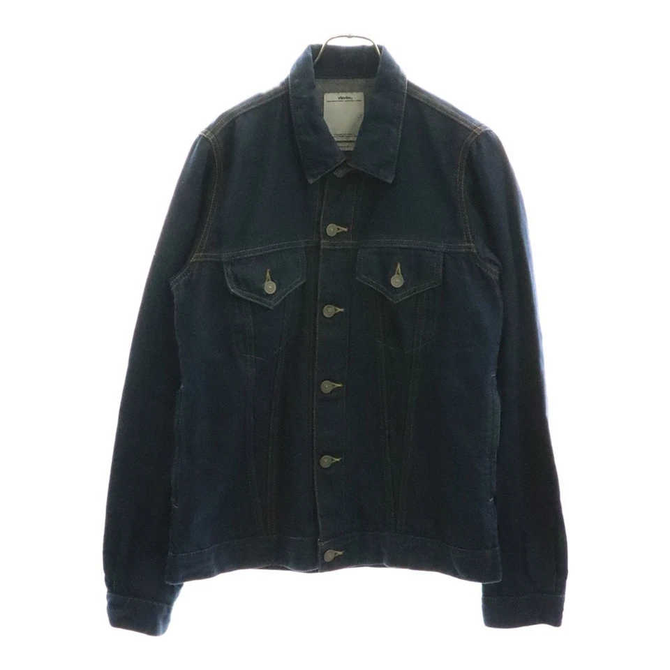 VISVIM 14AW SS 103 JKT Denim Jacket Cotton Linen Indigo Japan Made - Image 1 of 4