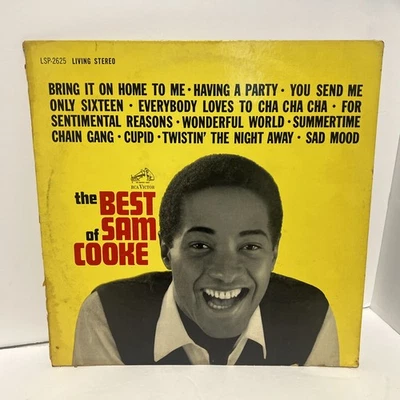 Sam Cooke - The Best Of Sam Cooke 1965 RCA Stereo LSP-2625 - Image 1 of 4