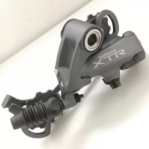Shimano XTR RD-M952 SGS Rear Derailleur 9 Speed Long Cage Gray - Picture 1 of 10