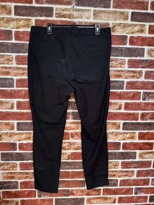 Pantalones negros ajustados elásticos azul marino antiguo para mujer 14 Foto 1 de 2