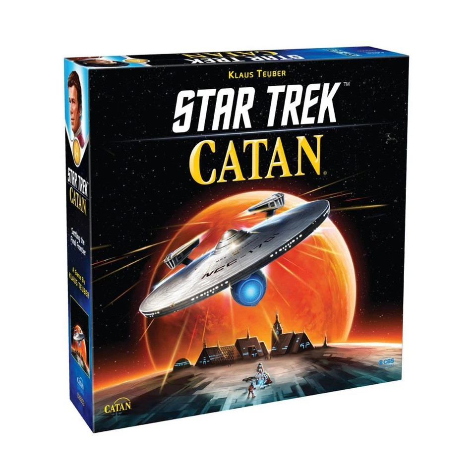 Catan Studio Catan 5-е издание Star Trek Catan (2-е издание) коробка почти как новая - Изображение 1 из 1