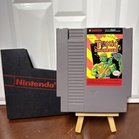 Toxic Crusaders (Nintendo NES, 1992) Authentic - Game Only - Tested
