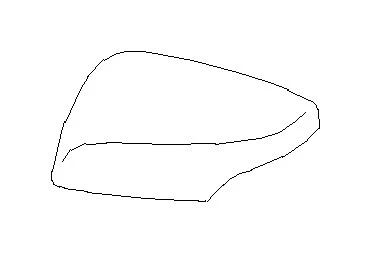 Cubiertas de espejo rojo puro originales OEM Subaru JDM M7Y - 2015+ WRX 2015+ STI Foto 1 de 4