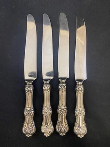 Frank Smith - Federal Cotillion - Sterling - Set of 4 French Hollow Knife 8 3/4" - Picture 1 of 6
