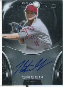 2013 Topps Bowman Sterling Hunter grüne Baseballkarte - Bild 1 von 1