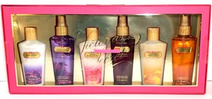 VICTORIA'S SECRET Set 6 Piece Fragrance Mist Body Lotion HUGE GIFT SET *RARE!* - Picture 1 of 10