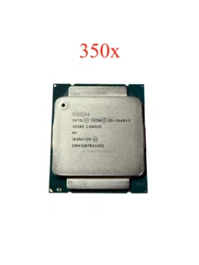 350x Intel Xeon E5-2640 v3 SR205 2.60GHz 20MB Cache CPU Processor Lot of 350 - Picture 1 of 3