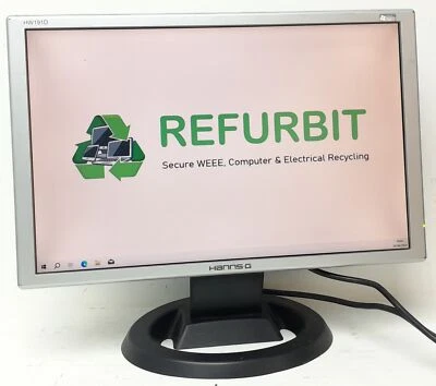 Hanns.G HW191D HSG1033 19" DVI VGA LCD Monitor - Image 1 of 4